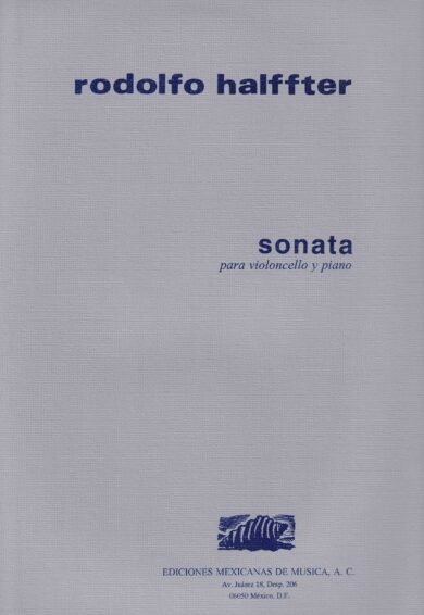 Sonata (violonchelo y piano) | Rodolfo Halffter