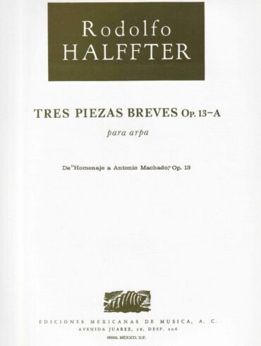 Tres piezas breves (arpa) | Rodolfo Halffter