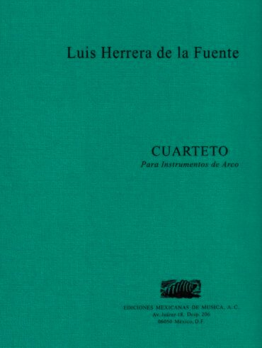 Cuarteto [instrumentos de arco - partitura] | Luis Herrera de la Fuente