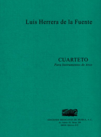 Cuarteto [instrumentos de arco - partitura] | Luis Herrera de la Fuente
