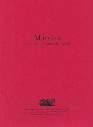 Marsias [oboe y copas de cristal] | Mario Lavista