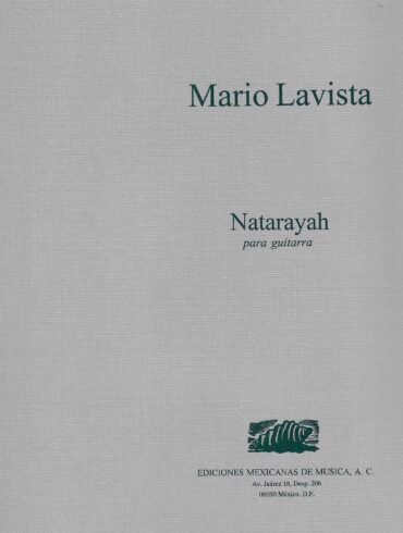Natarayah (guitarra) | Mario Lavista