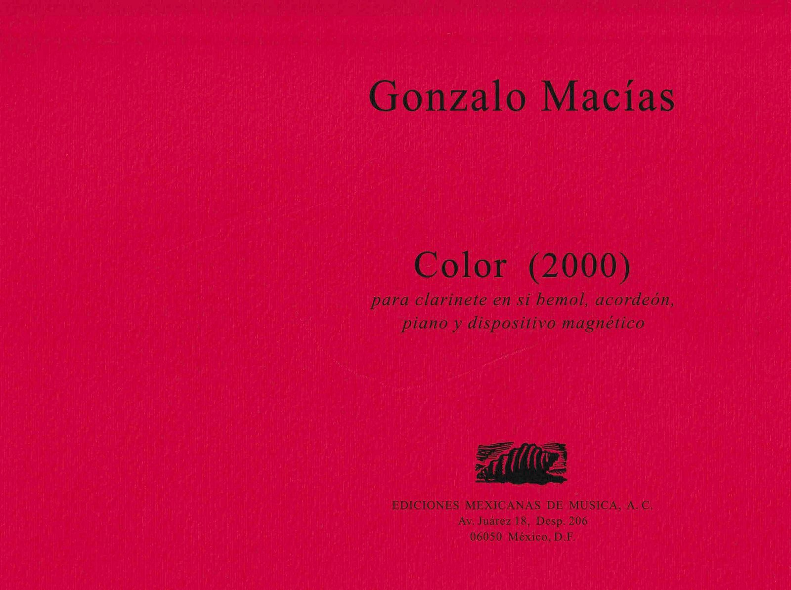 Color (ensamble) | Gonzalo Macías