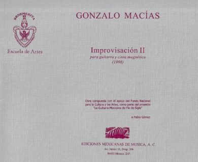 Improvisación II (guitarra y cinta magnética) | Gonzalo Macías