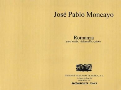 Romanza (violín, violonchelo y piano) | José Pablo Moncayo