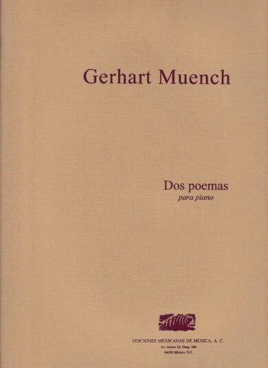 Dos poemas (piano) | Gerhart Muench
