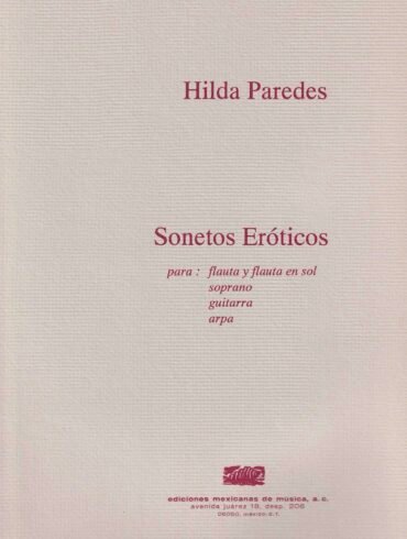 Sonetos eróticos (ensamble) | Hilda Paredes