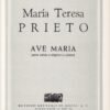 Ave María (canto y órgano) | María Teresa Prieto