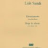 Divertimento y Hoja de álbum [2 flautas y flauta sola] | Luis Sandi