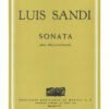 Sonata [oboe y violonchelo] | Luis Sandi