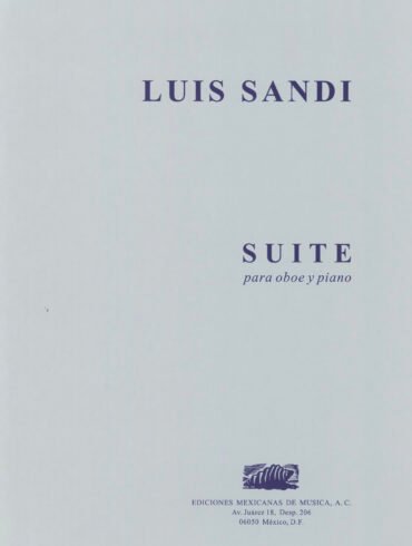 Suite [oboe y piano] | Luis Sandi