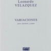 Variaciones [clarinete y piano] | Leonardo Velázquez