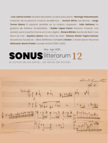 Sonus 12 Portada