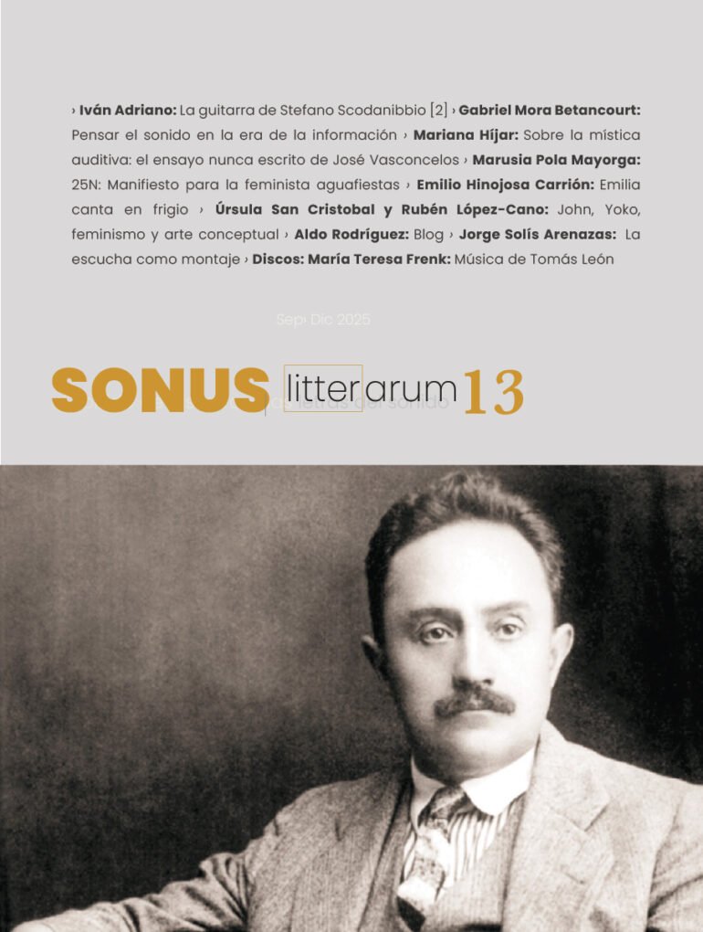 Sonus 13 Portada