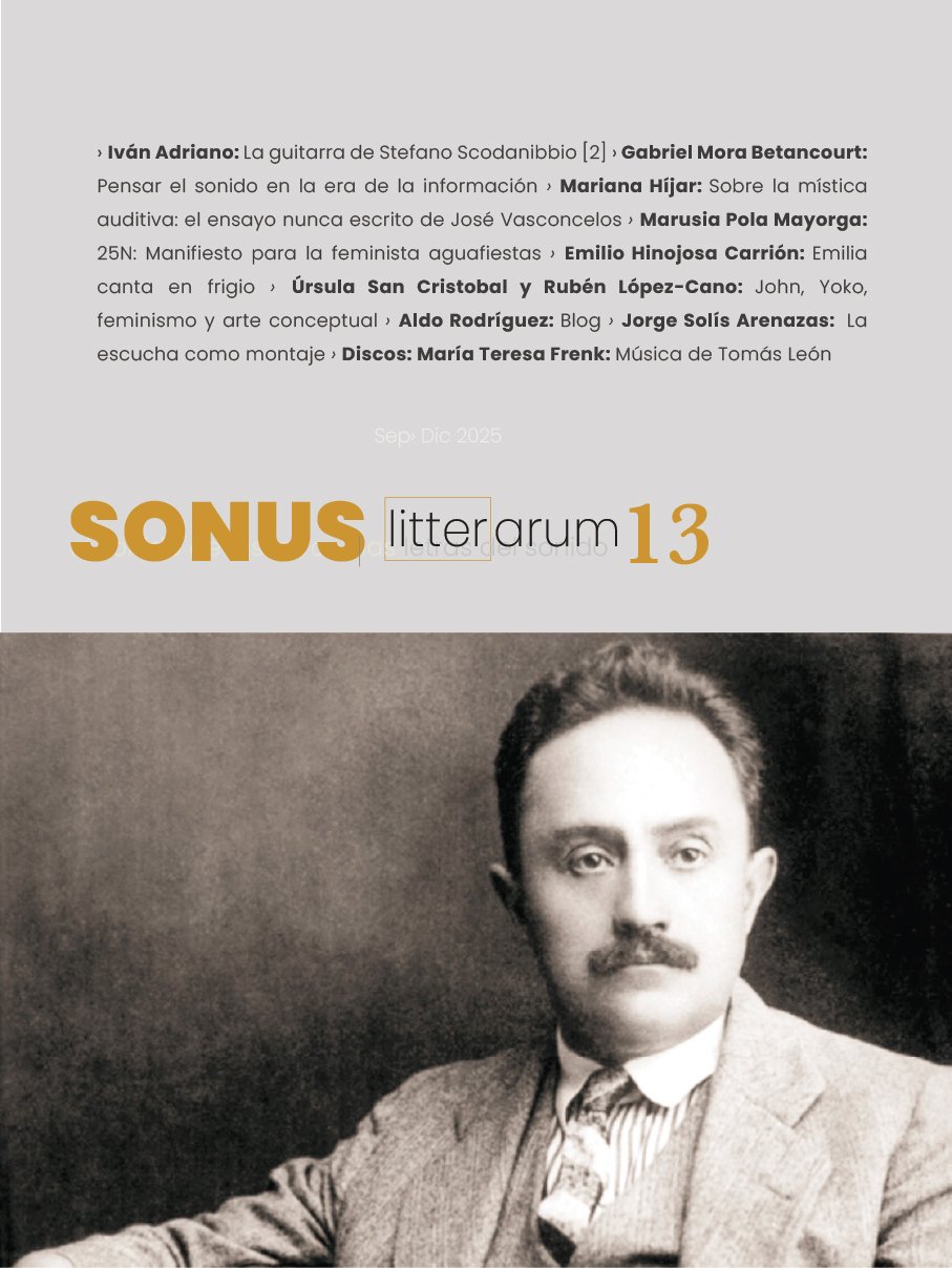 Sonus 13 Portada