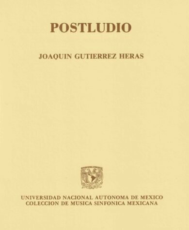 Joaquín Gutierrez Heras - Postludio
