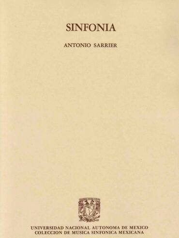 Antonio Sarrier | Sinfonia para pequeña Orquesta